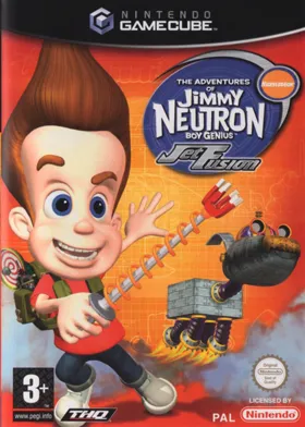 Nickelodeon The Adventures of Jimmy Neutron - Boy Genius - Jet Fusion box cover front